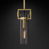 Machinist Glass Cylinder Pendant Light