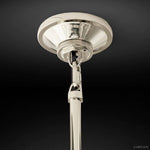 Machinist Prismatic Glass Pendant Light