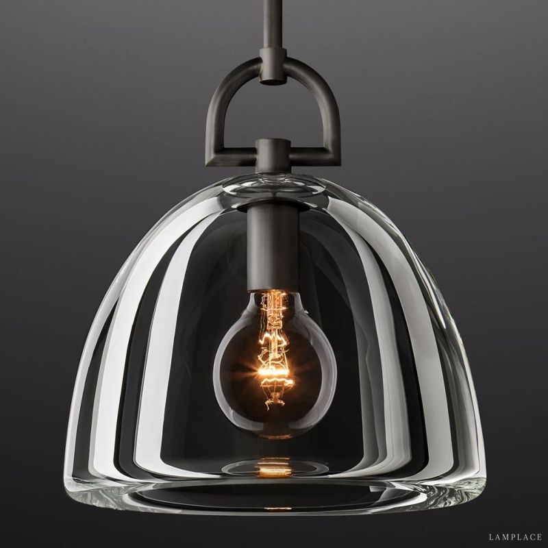 Botanist Crystal Dome Pendant Light