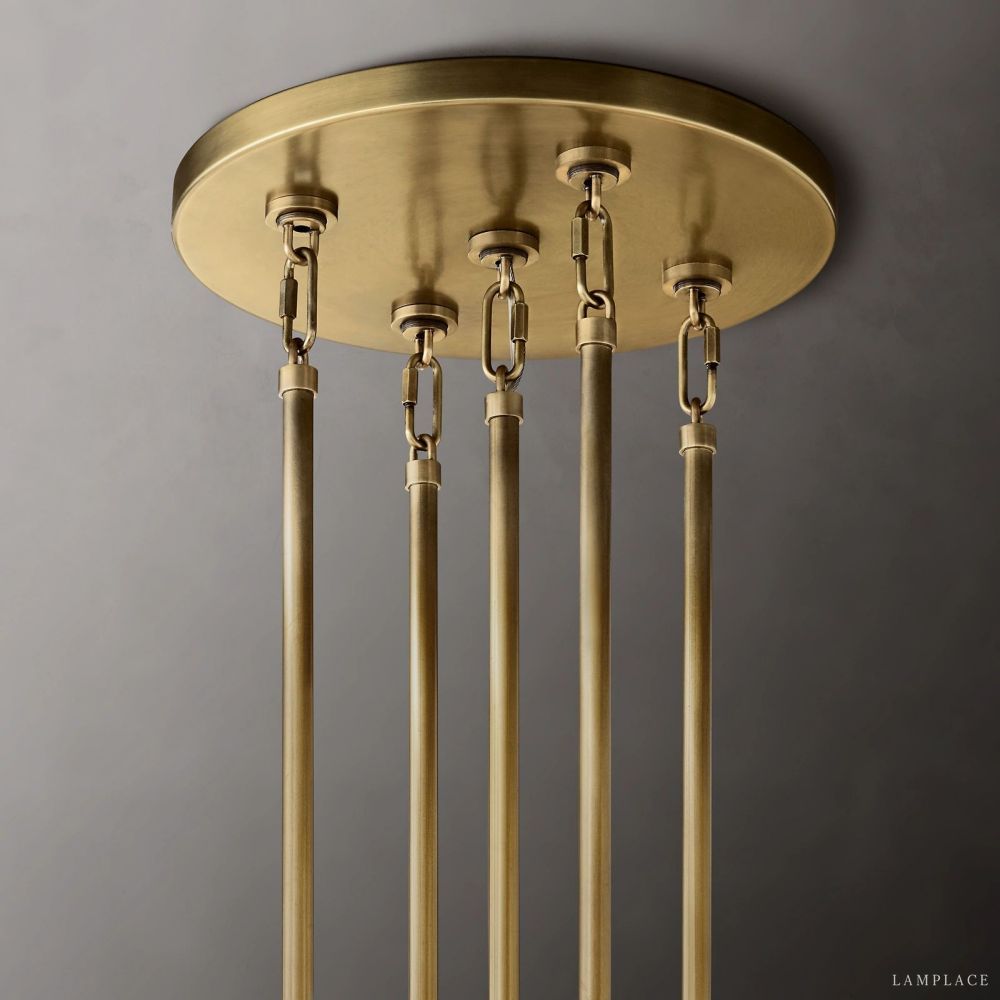 Marignan Modern Crystal Round Chandelier 48"