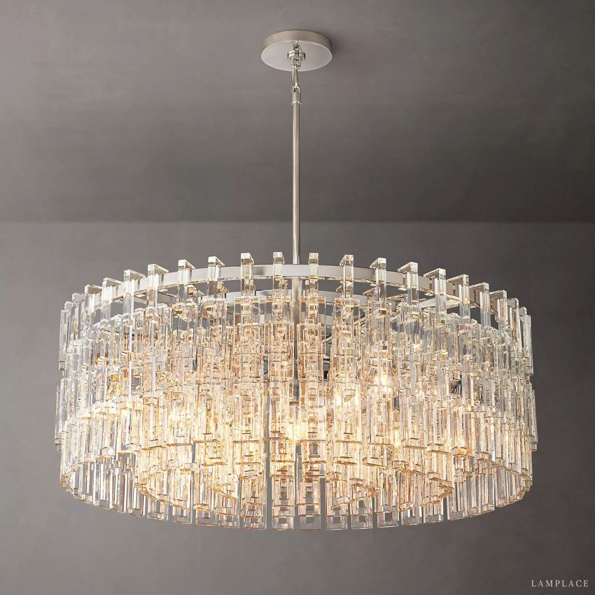 Marignan Modern Crystal Round Chandelier 36"