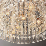 Marignan Modern Crystal Tiered Round Chandelier 36"