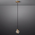 Pearl Carved Inciso Pendant Light
