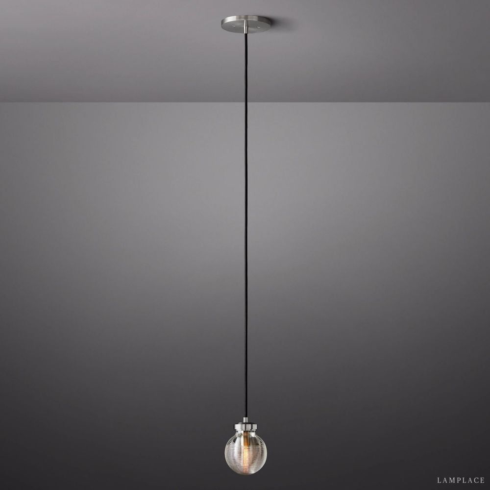 Pearl Carved Inciso Pendant Light
