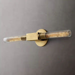 Cannele Ribbed Glass Wall Sconce