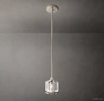 Demaret Sculpted Crystal Pendant Light
