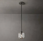 Demaret Sculpted Crystal Pendant Light