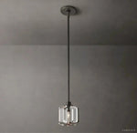 Demaret Sculpted Crystal Pendant Light