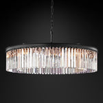 Rhys Beveled Prism Round Chandelier 43"