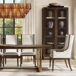 Sirene Draped Glass Rectangle Chandelier 77"