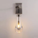Rain Aura Glass Wall Sconce