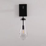 Rain Aura Glass Wall Sconce