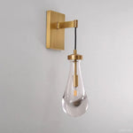 Rain Aura Glass Wall Sconce