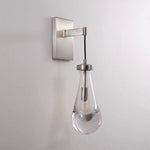 Rain Aura Glass Wall Sconce