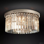 Rhys Beveled Prism Linear Flush Mount