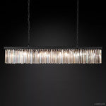 Rhys Beveled Prism Linear Chandelier 60"