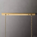 Rhys Beveled Prism Linear Chandelier 60"