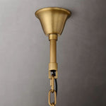 Rhys Beveled Prism Round Chandelier 32"