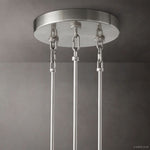 Sirene Draped Glass Round Chandelier 52"