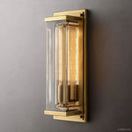 Savile Crystal Block Grand Square Wall Sconce