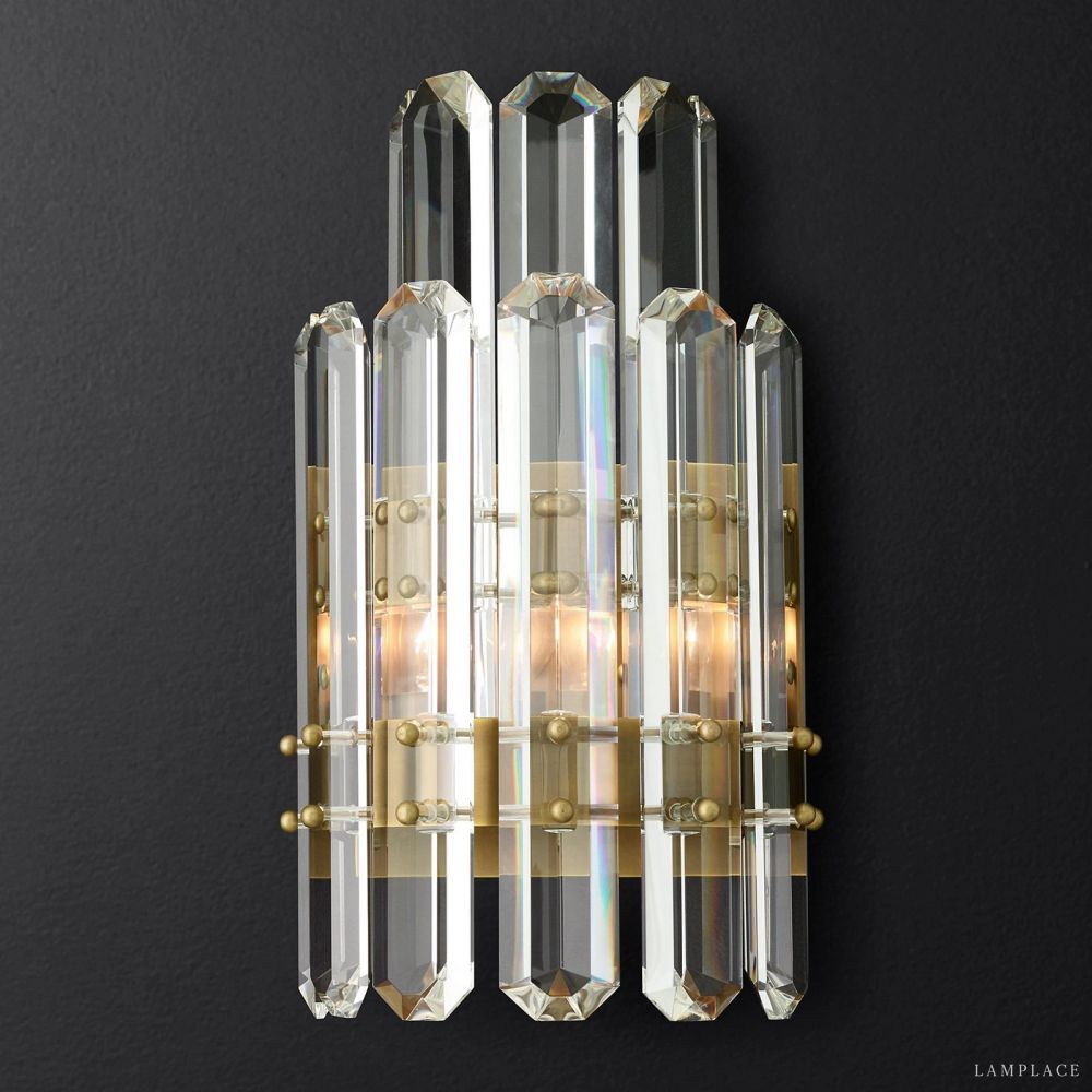 Monclair Radiant Crystal Wall Sconce