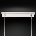 Boule De Radiant Crystal Double Linear Chandelier 60"
