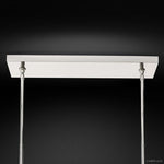 Boule De Radiant Crystal Double Linear Chandelier 60"