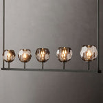Boule De Radiant Crystal Linear Chandelier 48"