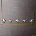 Boule De Radiant Crystal Linear Chandelier 48"