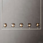 Boule De Radiant Crystal Linear Chandelier 48"