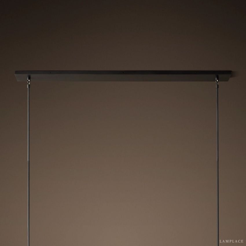 Boule De Radiant Crystal Linear Chandelier 60"