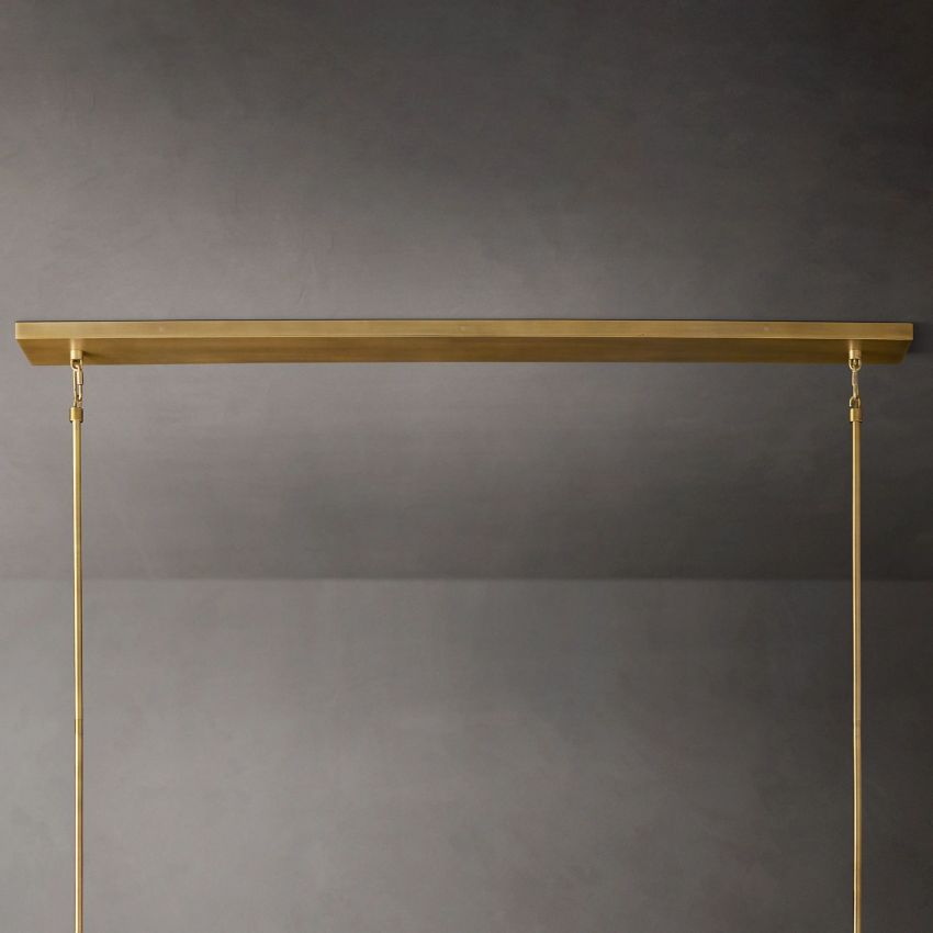 Boule De Radiant Crystal Linear Chandelier 48"