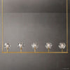 Boule De Radiant Crystal Linear Chandelier 48"