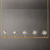 Boule De Radiant Crystal Linear Chandelier 48"