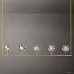 Boule De Radiant Crystal Linear Chandelier 48"