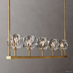 Boule De Radiant Crystal Linear Chandelier 48"