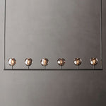 Boule De Radiant Crystal Linear Chandelier 60"