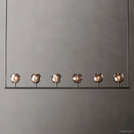 Boule De Radiant Crystal Linear Chandelier 60"