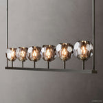 Boule De Radiant Crystal Linear Chandelier 60"