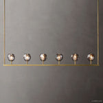 Boule De Radiant Crystal Linear Chandelier 60"