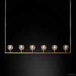 Boule De Radiant Crystal Linear Chandelier 60"
