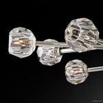 Boule De Radiant Crystal Oval Chandelier 72"