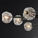 Boule De Radiant Crystal Oval Chandelier 72"