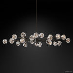 Boule De Radiant Crystal Oval Chandelier 72"