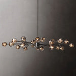 Boule De Radiant Crystal Oval Chandelier 72"