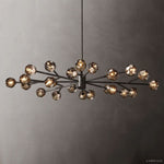 Boule De Radiant Crystal Oval Chandelier 72"
