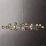 Boule De Radiant Crystal Oval Chandelier 72"