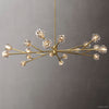 Boule De Radiant Crystal Round Chandelier 72"