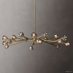 Boule De Radiant Crystal Round Chandelier 72"