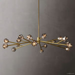Boule De Radiant Crystal Round Chandelier 72"